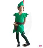Shop the best Peter Pan costume for kids in Pakistan. Ideal for school fancy dress & book day. Includes green tunic, hat with red feather, and belt. Fast shipping nationwide!