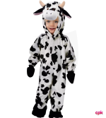 Child wearing a black and white Cow Costume for Kids Pakistan