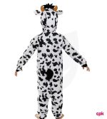 Adorable black and white cow costume for kids by costumes.pk